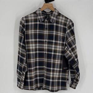 lululemon athletica Men's Plaid Brushed Woven Overshirt
